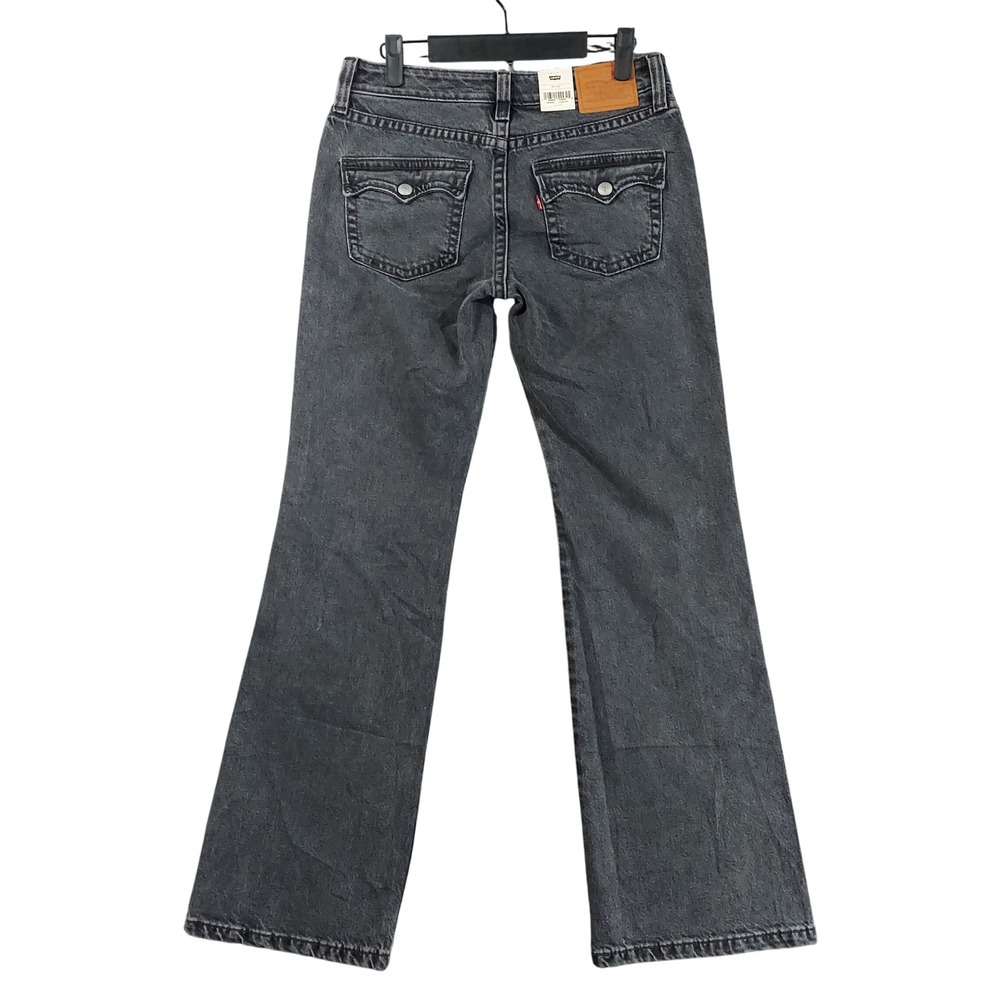 Levi's Noughties Bootcut Jeans Womens 28x32 Black Low Rise Premium Denim